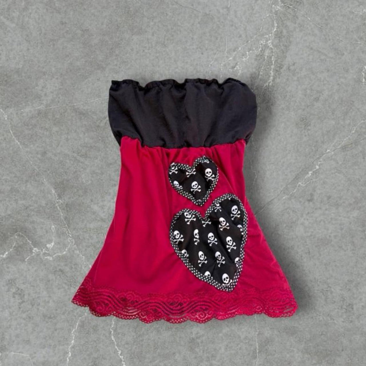 Skull Halter Top