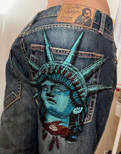 Liberty Rhinestone Jeans