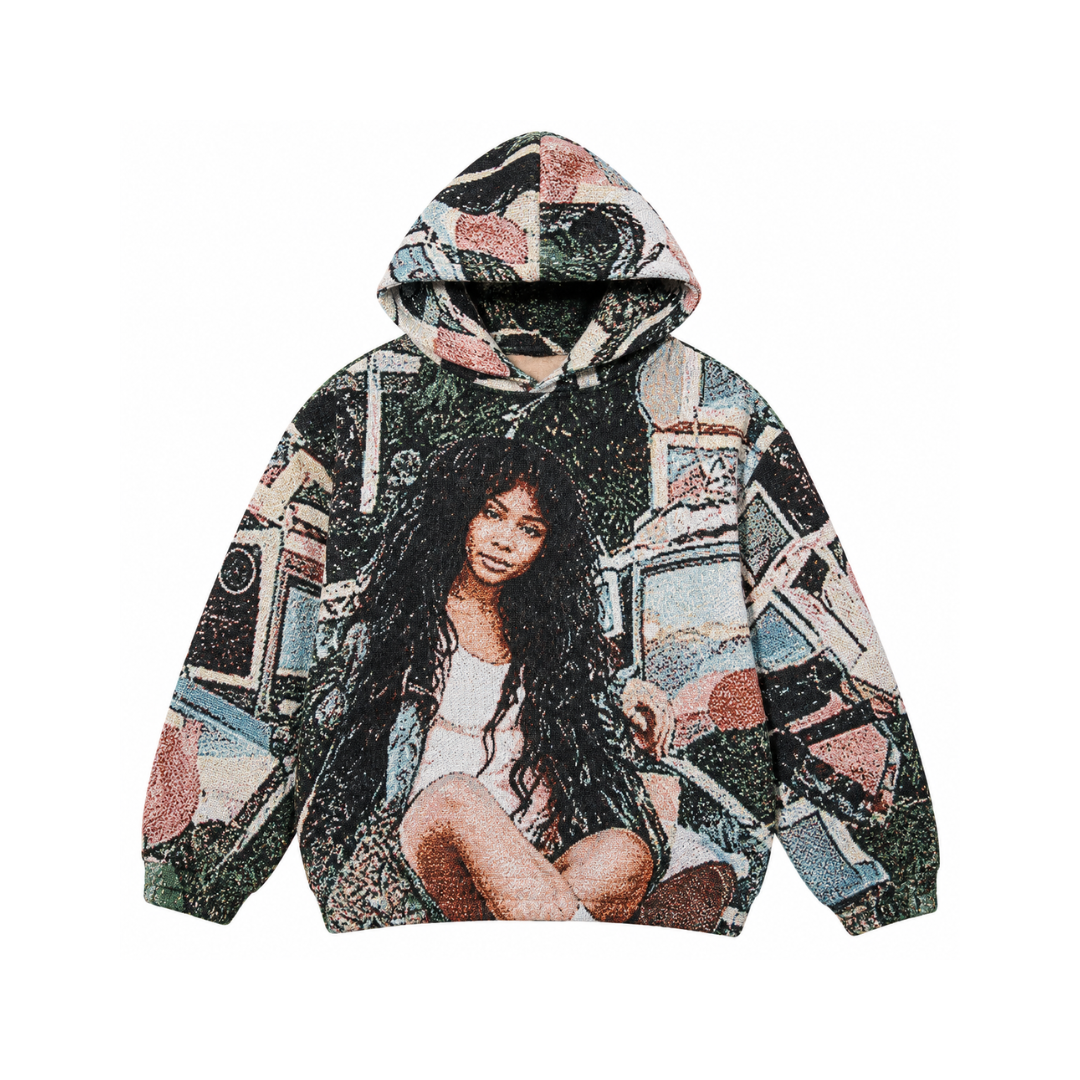Tapestry Portrait Hoodie