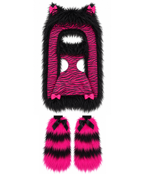 Zebra Kitty Rave Set